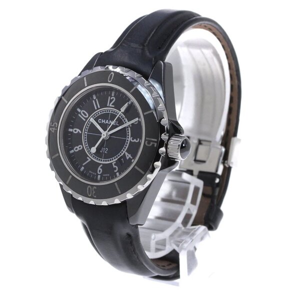 CHANEL  Black ceramic date black Dial Quartz Ladies Watch_860020 - Picture 2 of 6